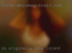 I'm originally from Long Island Germany.